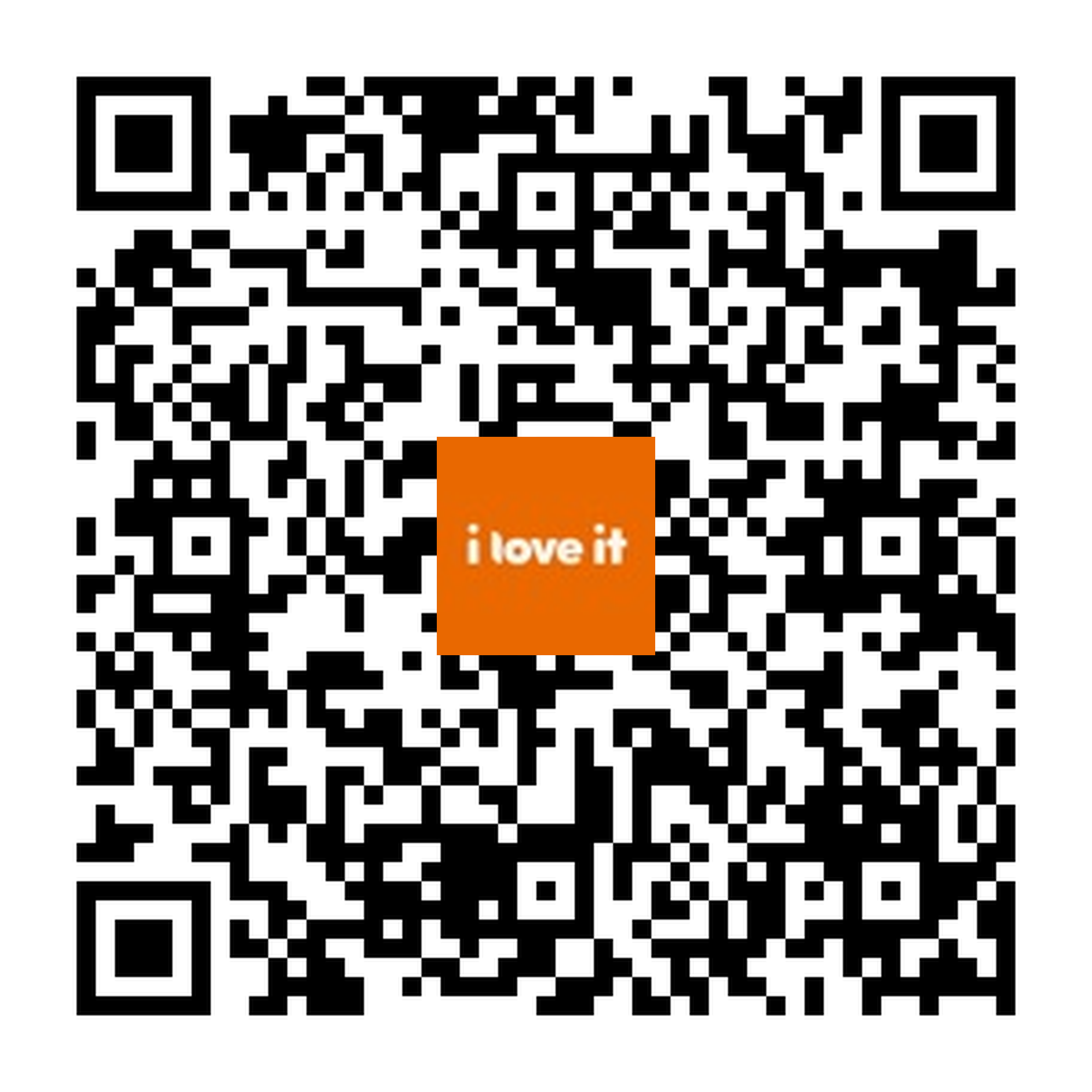 QR code to download the app